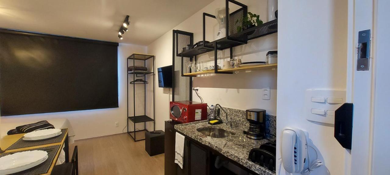 Studio - O Seu Melhor Lugar No Bras 200 Mts Metro São Paulo Kültér fotó