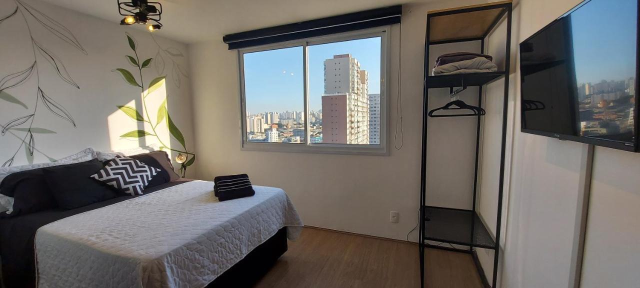 Studio - O Seu Melhor Lugar No Bras 200 Mts Metro São Paulo Kültér fotó