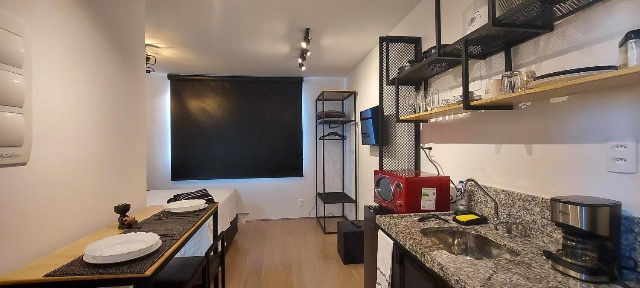 Studio - O Seu Melhor Lugar No Bras 200 Mts Metro São Paulo Kültér fotó